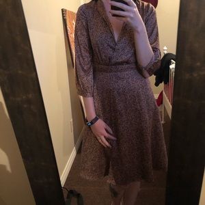 70s-inspired H&M dress